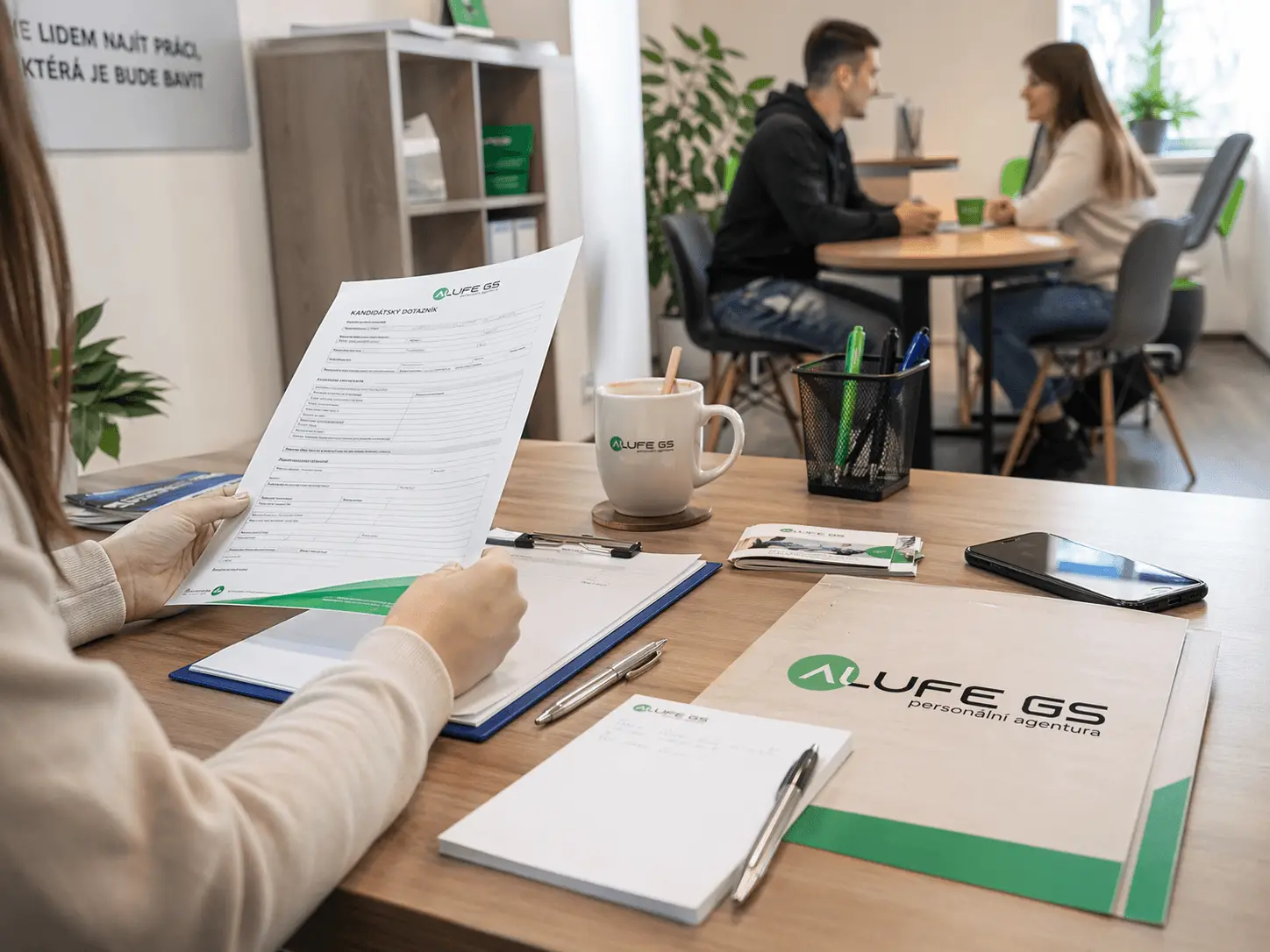 Pracovní prostředí ALUFE GS