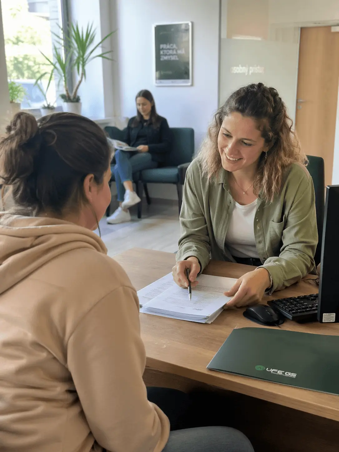 ALUFE GS v kanceláři